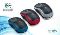 Logitech M185 Wireless Mouse Nero/blu/rosso/grigio