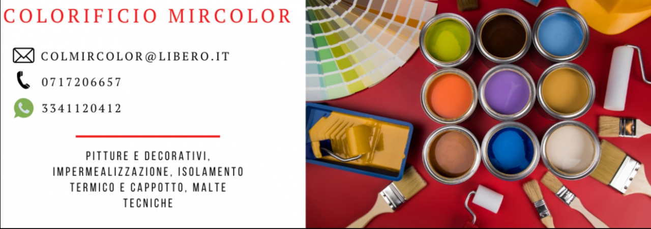 Colorificio Mircolor colori smalti e vernici a Castelfidardo